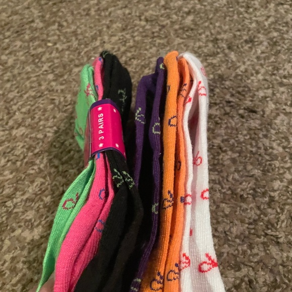 Socmark bow Pattern Socks Set - Picture 2 of 2